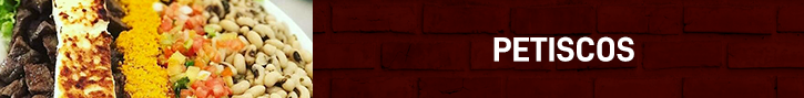 Petiscos e pratos simples