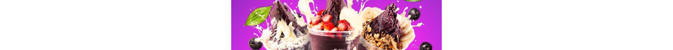 SUPER PROMOÇÃO !!!!   AÇAÍ CREMOSO + COMPLEMENTOS + FRUTAS + COBERTURAS - LANÇAMENTO