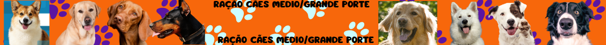 RAÇÃO CÃES ADULTOS MEDIO/GRANDE PORTE