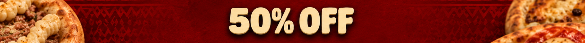 ATÉ 50% OFF