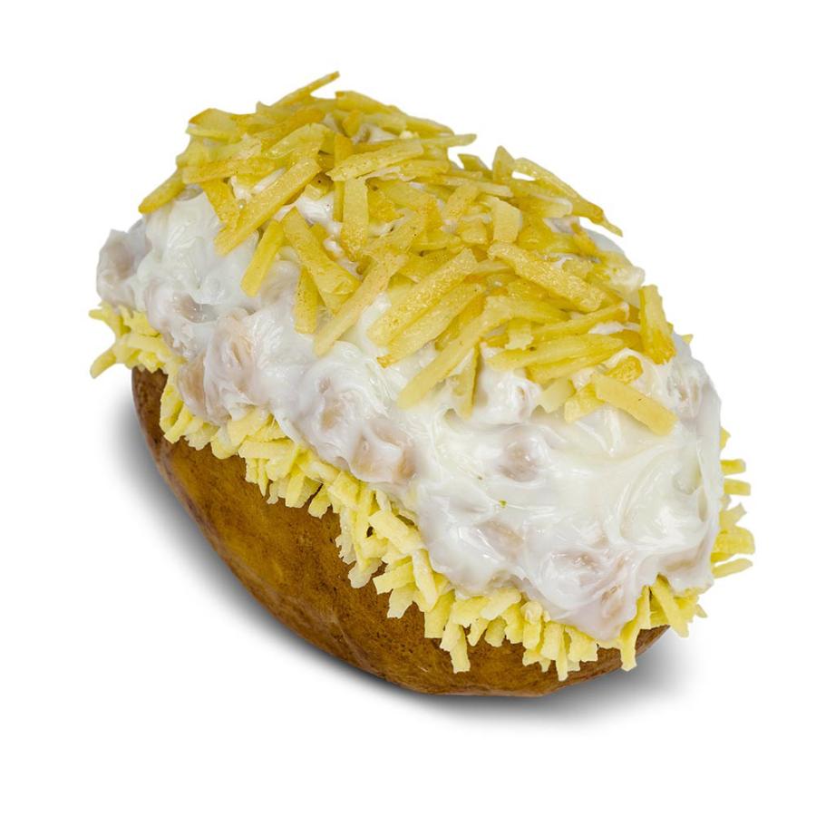 02 XG - Frango ao creme branco com provolone e palha