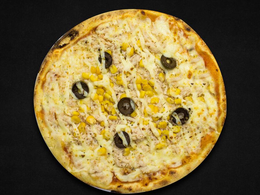 1/2 Pepperoni 1/2 Frango Catupiry (Grande)