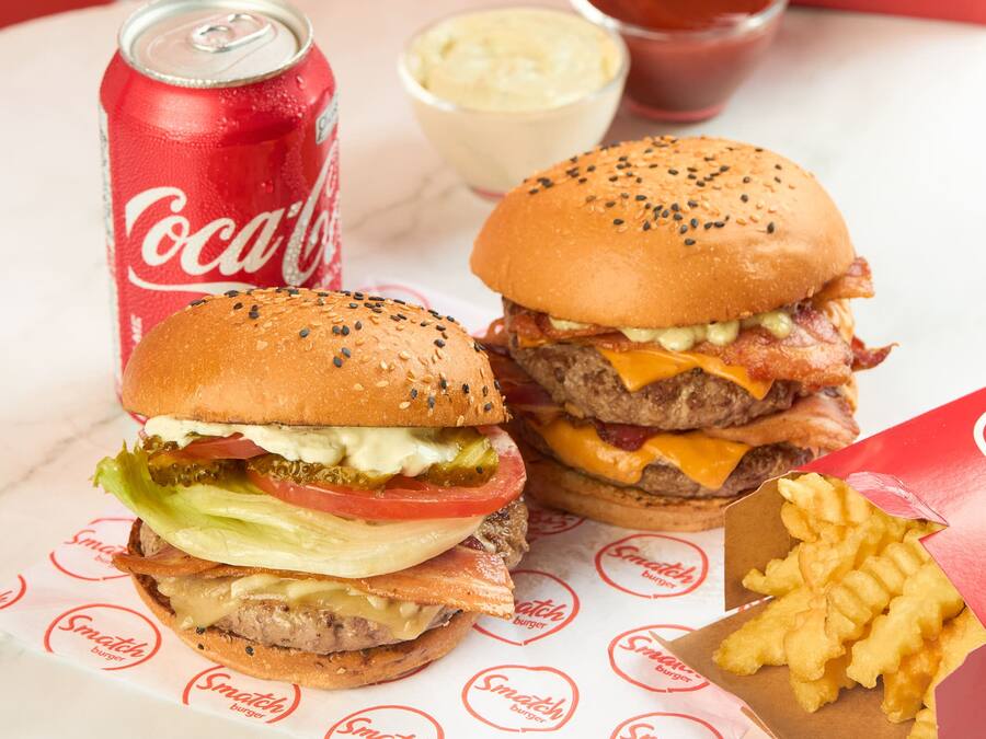 2 Burguer Alto + batata + bebida