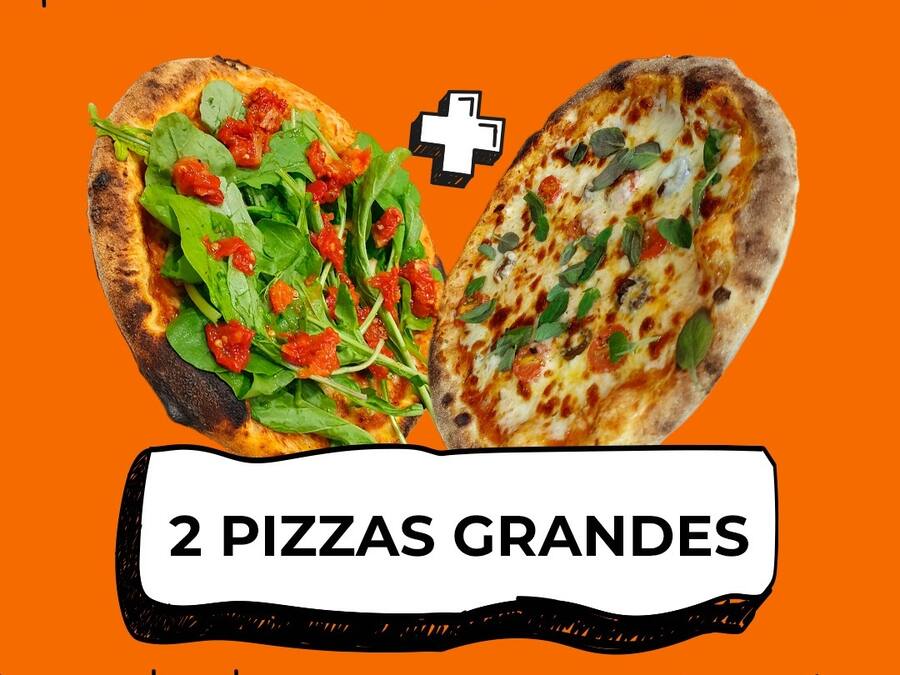 2 Pizzas Grandes no Precinho!!!