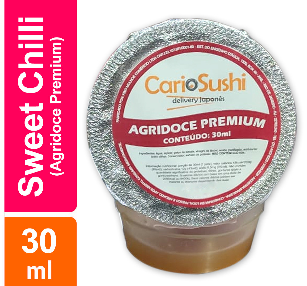 2 Sweet Chilli 30ml (agridoce picante)