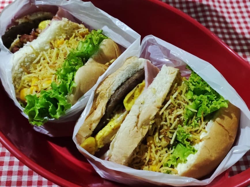 2 X- tudo + Mate couro 1 litro