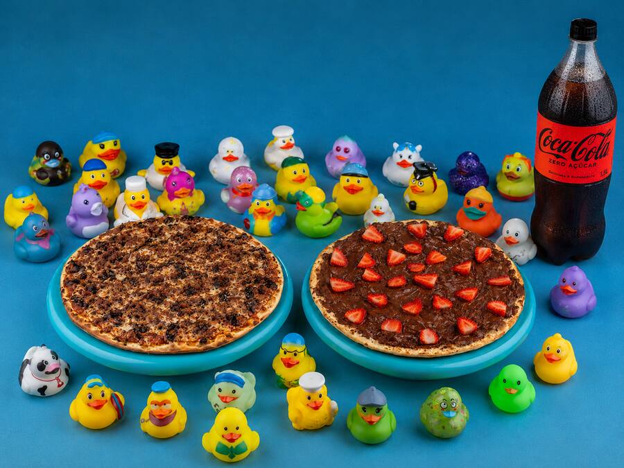 2x1 - Pizzas 25cm + Refri!