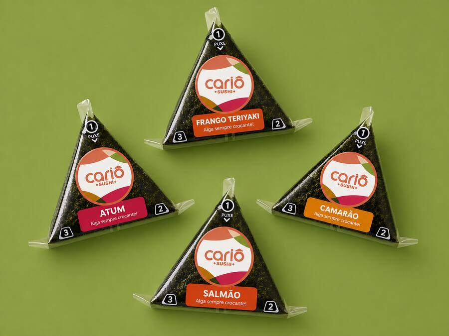 4 Onigiri a sua escolha!