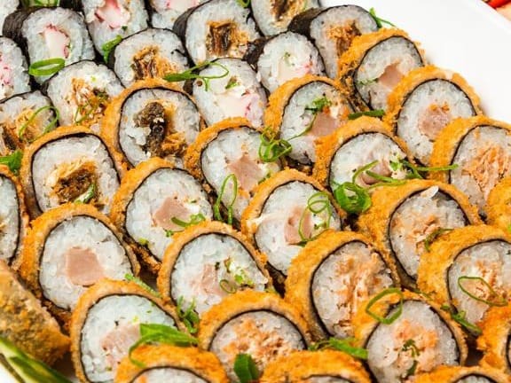 Combinado 50 peças Filadelfia salmão