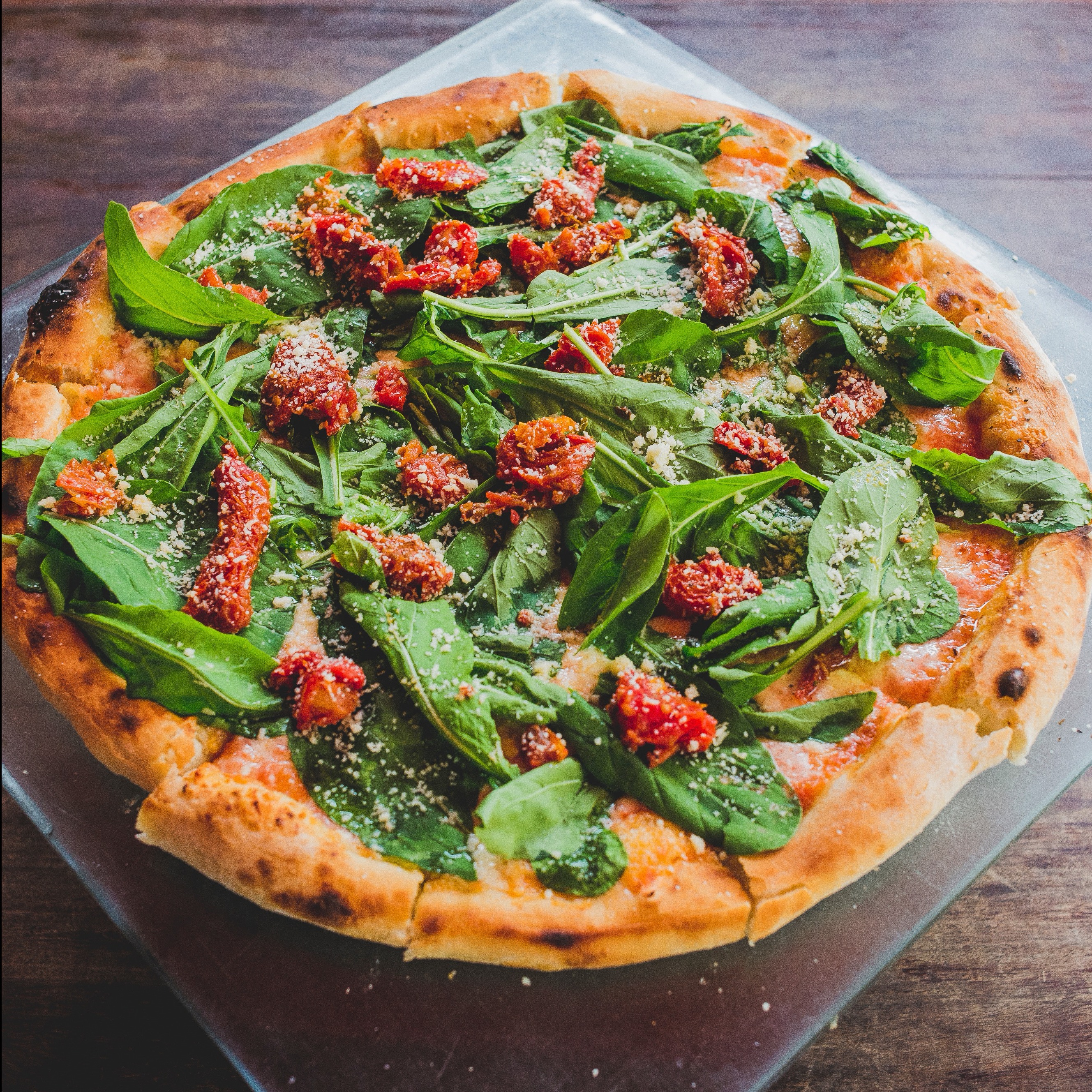 Tomate Seco com Rúcula