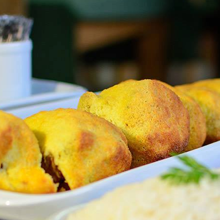 GALETO DE PEITO AO QUEIJO (1KG)