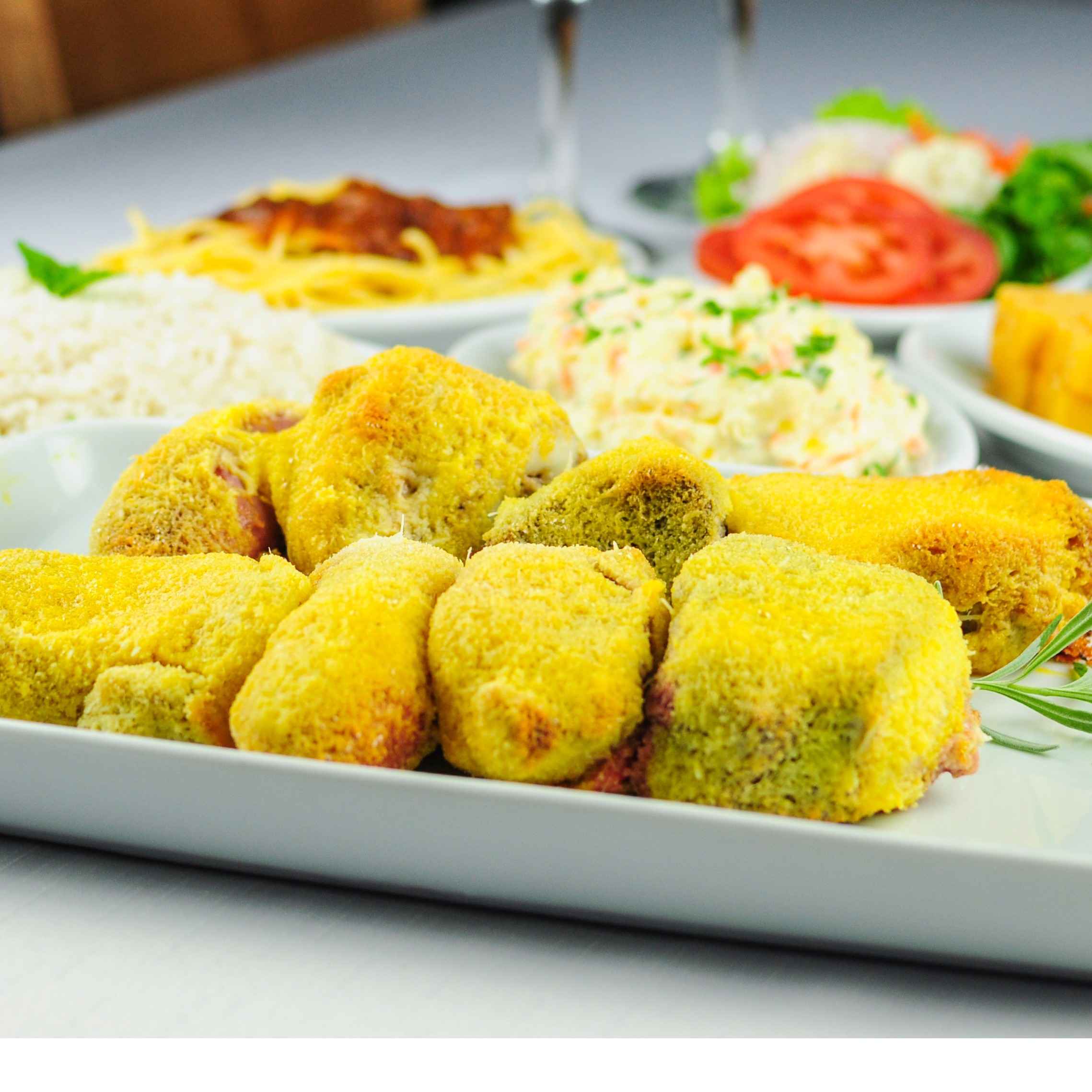 ESPETO MISTO AO QUEIJO (1KG)