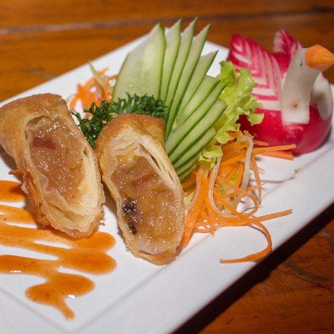 Rolinho Primavera de MAÇÃ!!!