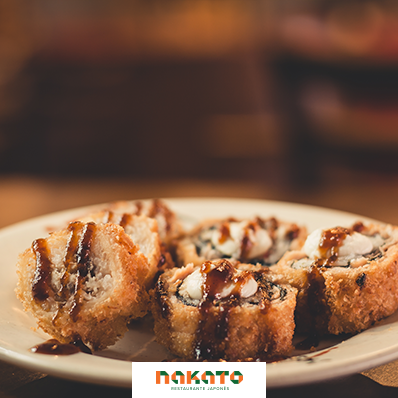 Hot Rolls de Salmão