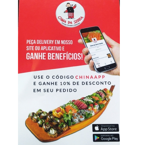 Código de desconto, CHINAAPP