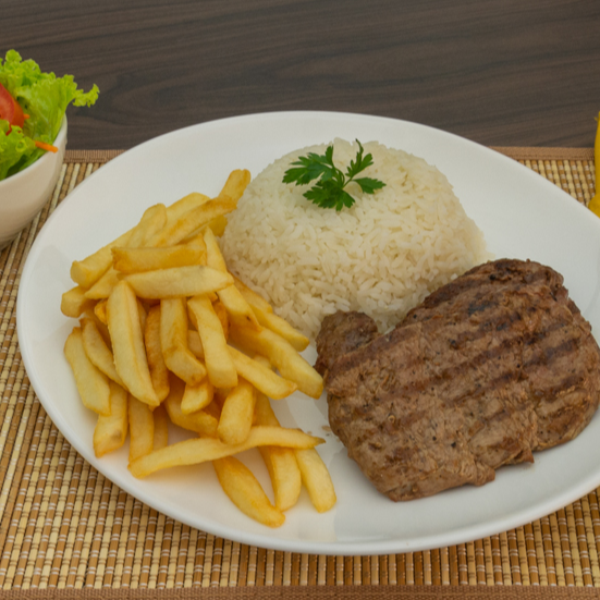 Filé mignon grill + 3 acompanhamentos