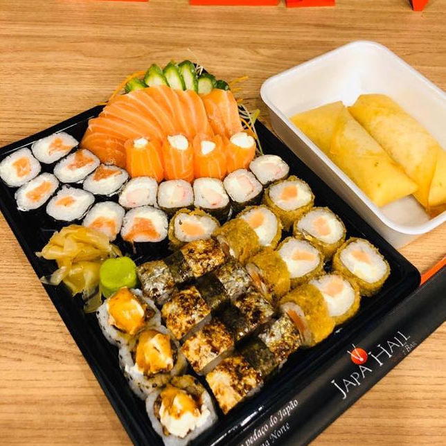 Combo 2 (40 Peças + 2 Harumaki Salmão