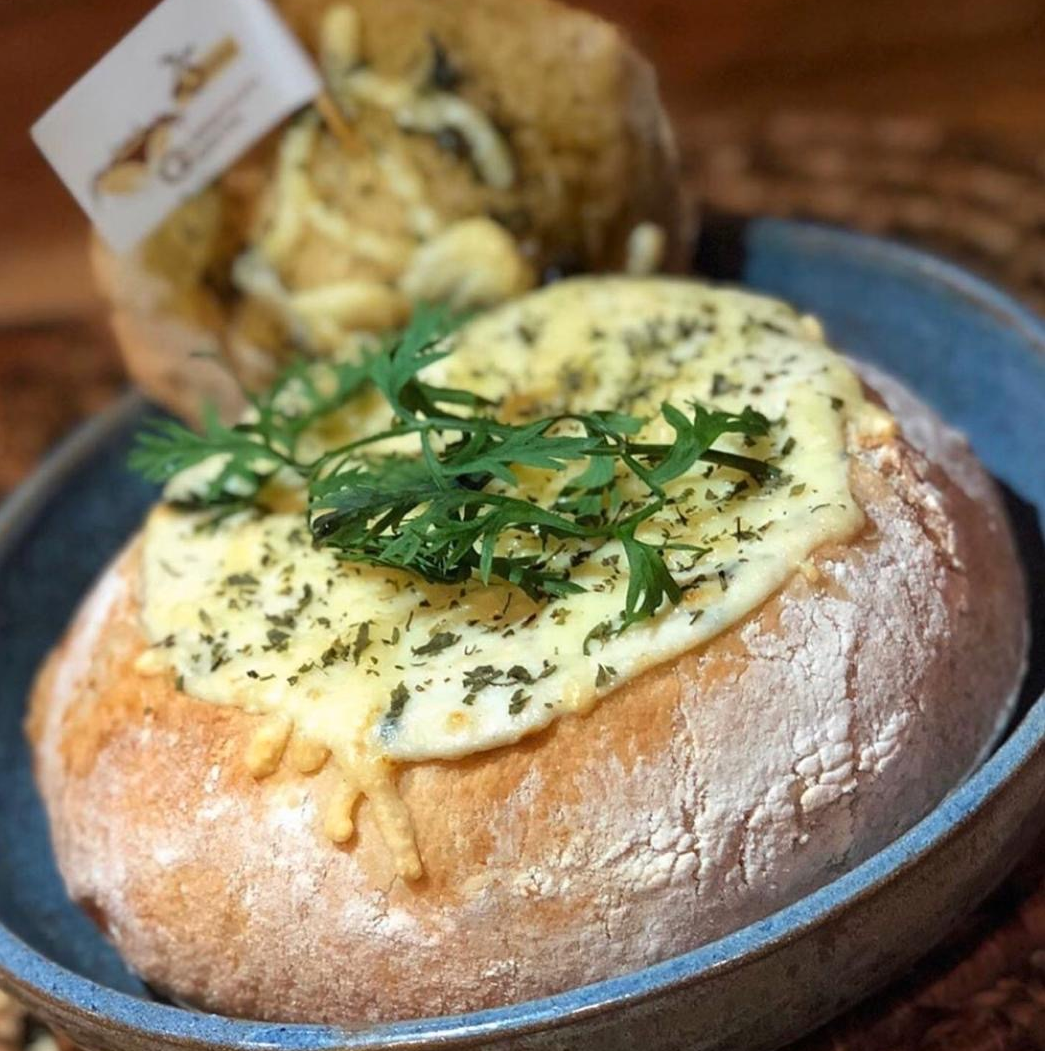 Pão Recheado De Camarão