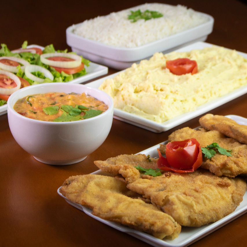 FILÉ DE TILÁPIA EMPANADA 4 PESSOAS