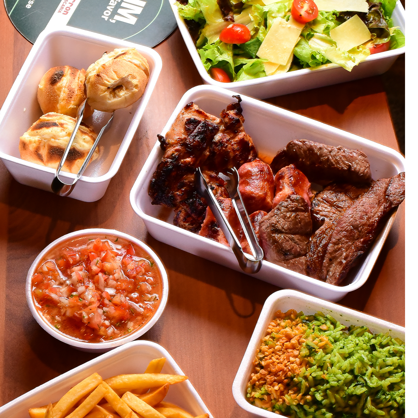 RODIZIO PARA até 6 PESSOAS PLUS