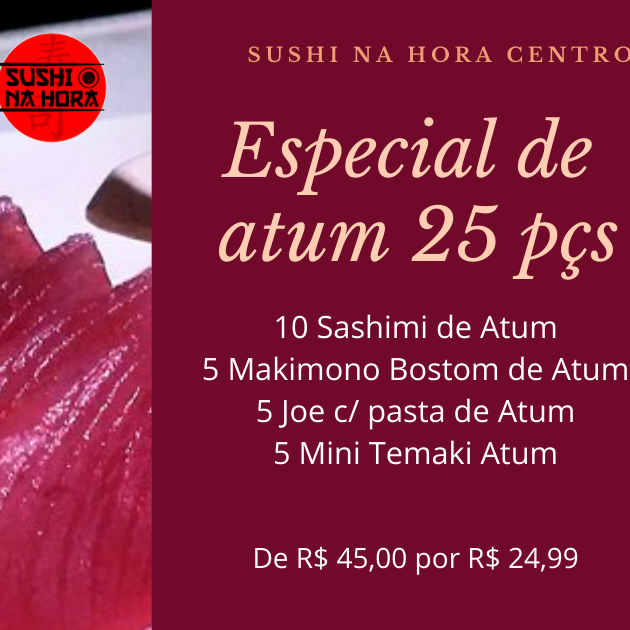 Especial de Atum 02 (25 peças)