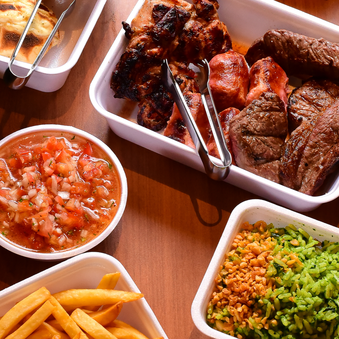 RODIZIO PARA até 3 PESSOAS PLUS