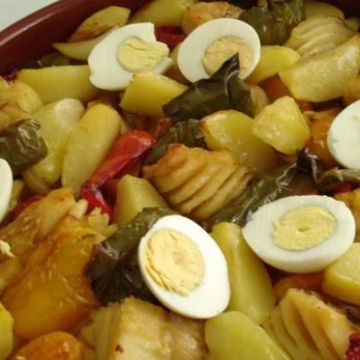  Bacalhau à Espanhola