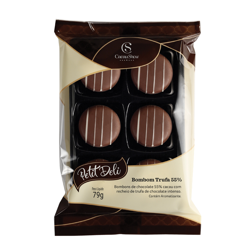 Bombom Petit deli 55% Rech Intenso 79g