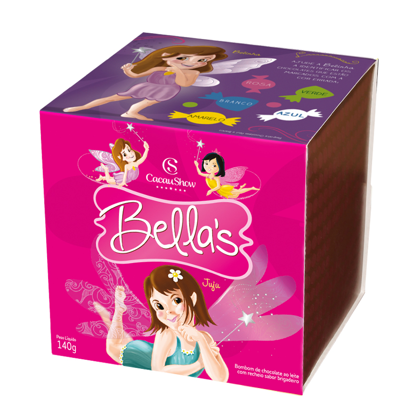 Cubo Chocobichos Bellas 140g