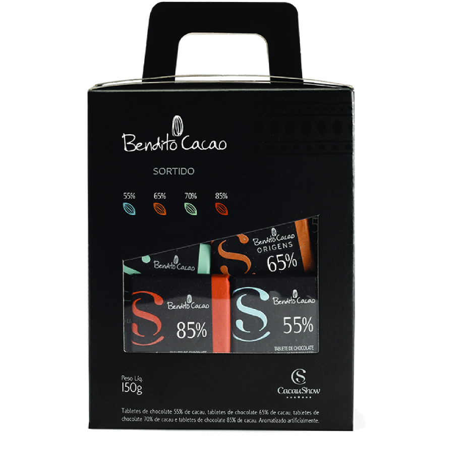 Cx Bendito Cacao Tabletes 150g