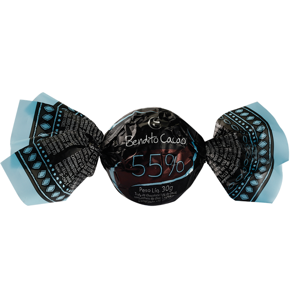 Trufa Bendito Cacao 55% 30g