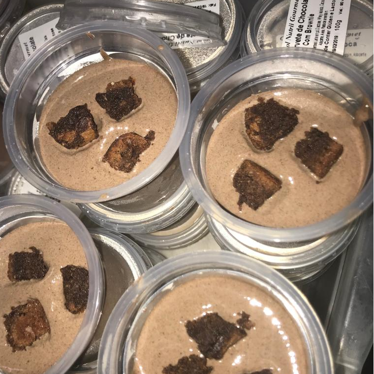 Sorvete Zero Açúcar, Sem Glúten e Sem Lactose