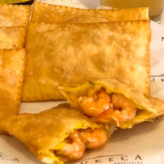 Pastel de Camarão 6 unidades