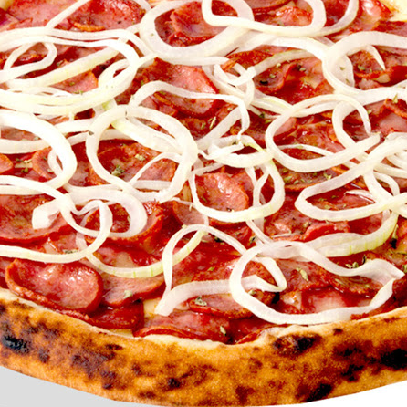 Brotinho - pizza de calabresa