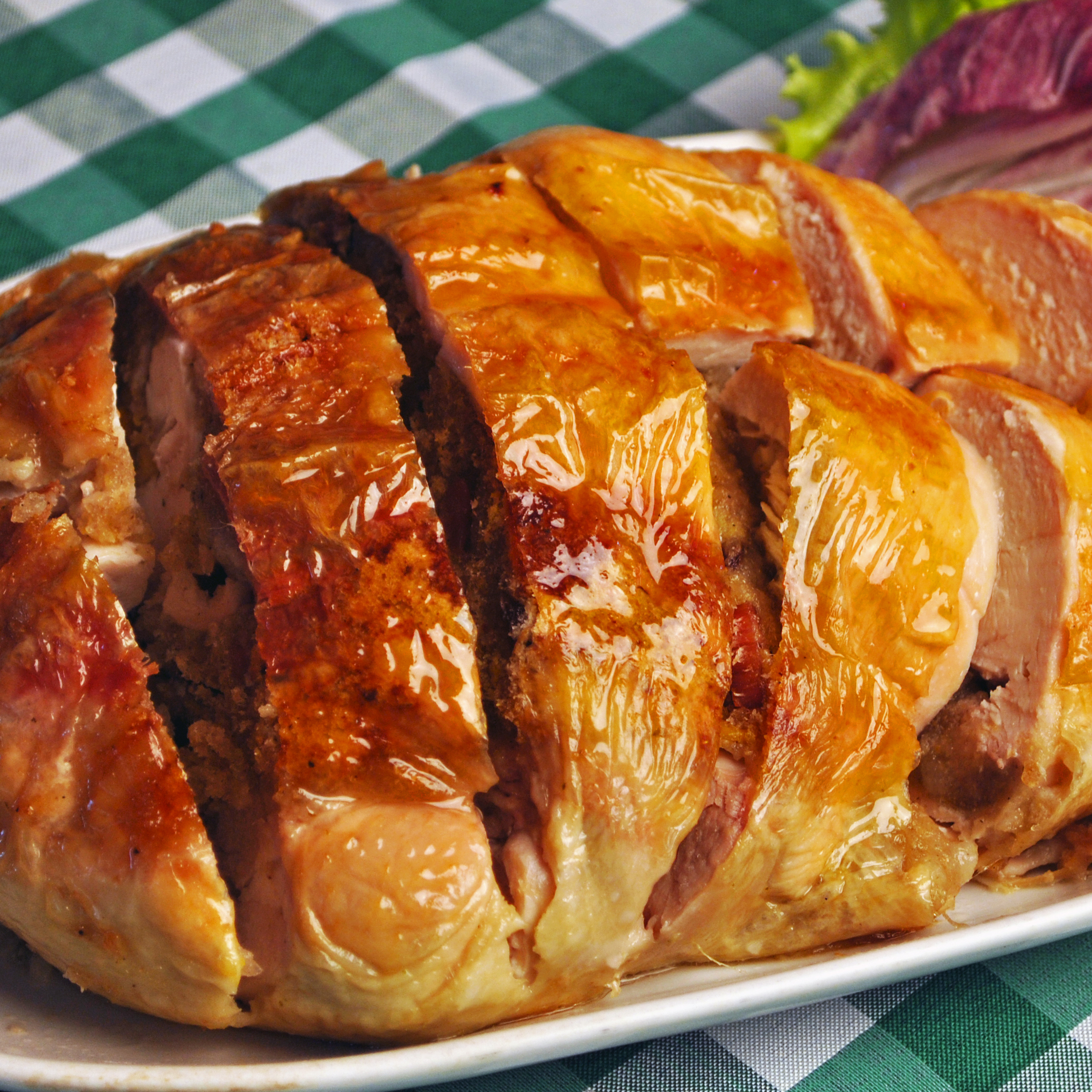 Frango Desossado Recheado - Aprox. 2kg