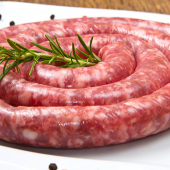 Linguiça Artesanal de Bacon (c/pimenta) - 500g