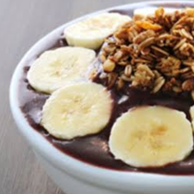 Açaí artesanal com guaraná e banana