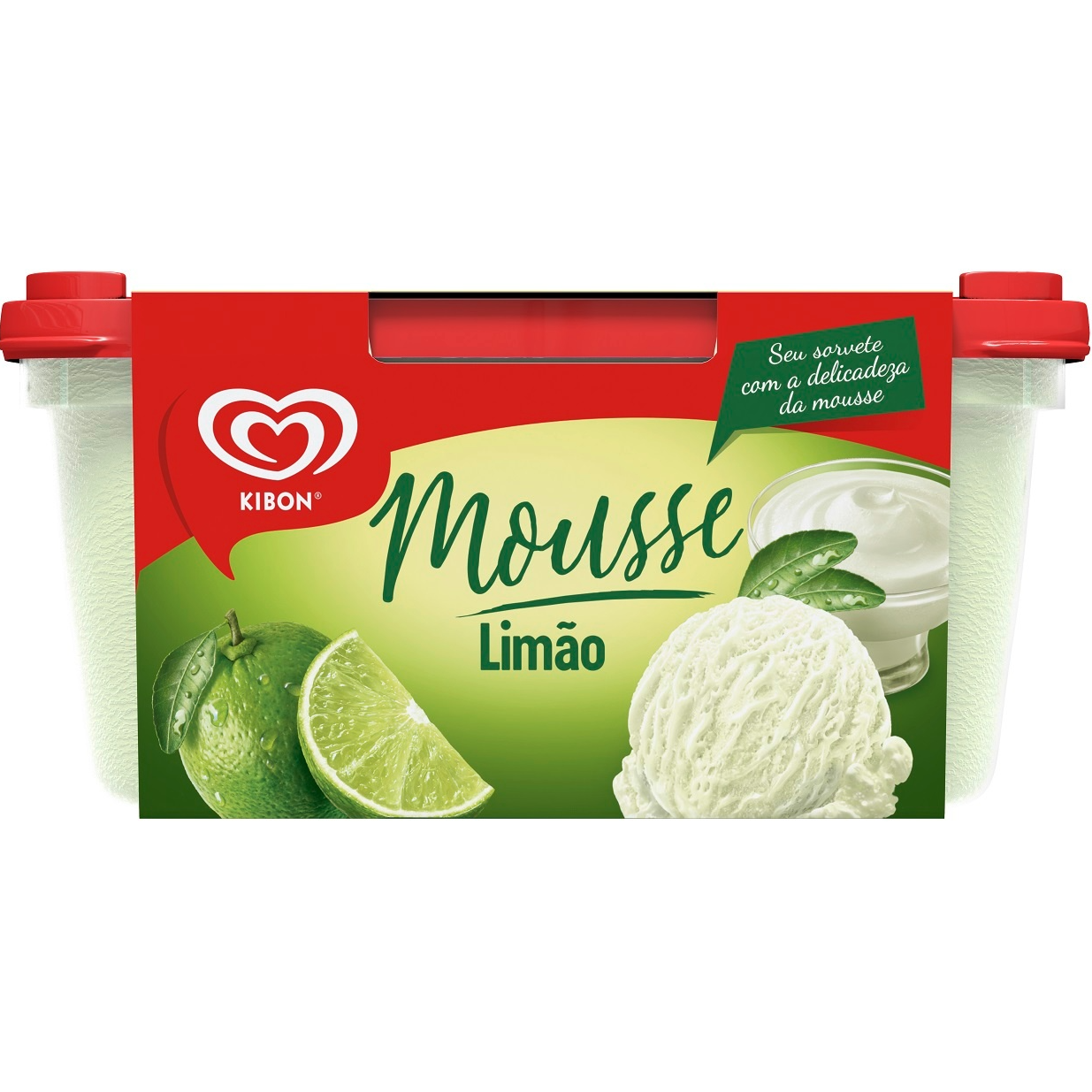 Sorvete Mousse Limão 1,3L