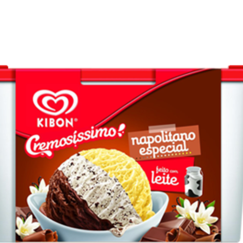 Sorvete Napolitano Especial 2L