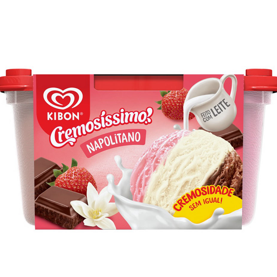 Sorvete Napolitano 1,5L