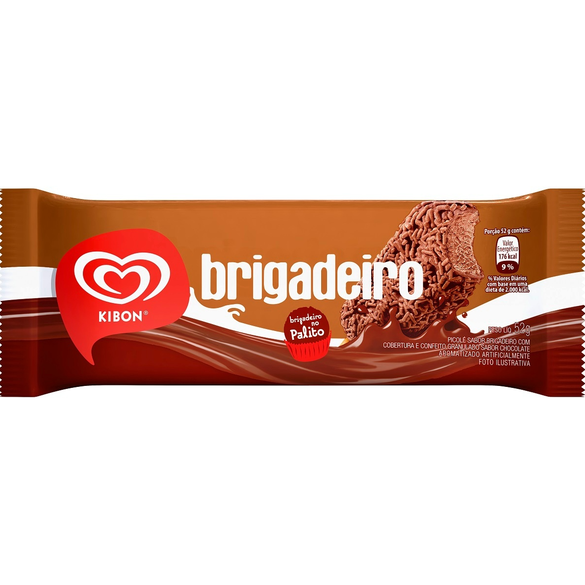 Picolé Brigadeiro