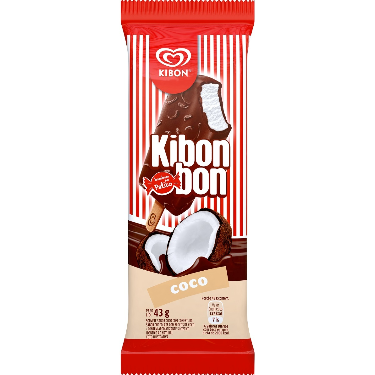 Picolé Kibonbon Côco