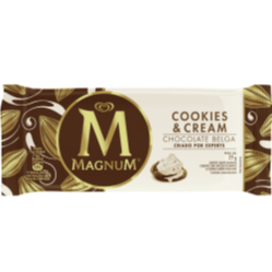 Picolé Magnum Cookie e Cream