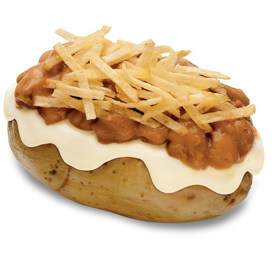 Strogonoff de carne  + requeijão cremoso + batata palha