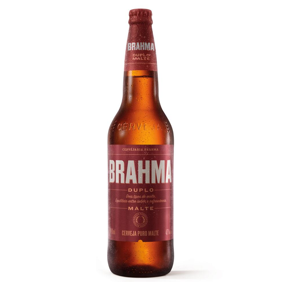 Brahma Duplo Malte 600ml l Apenas o Líquido