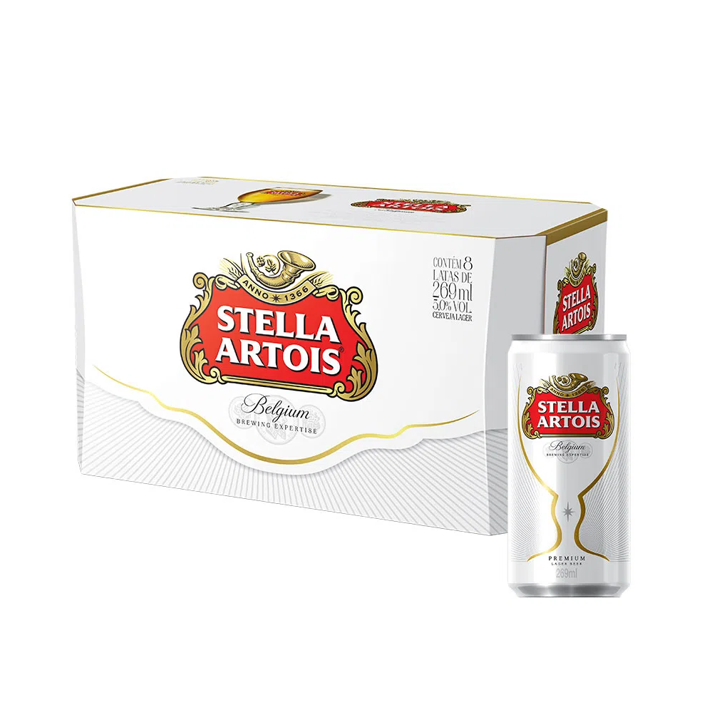Stella Artois 269ml Cx C/8un