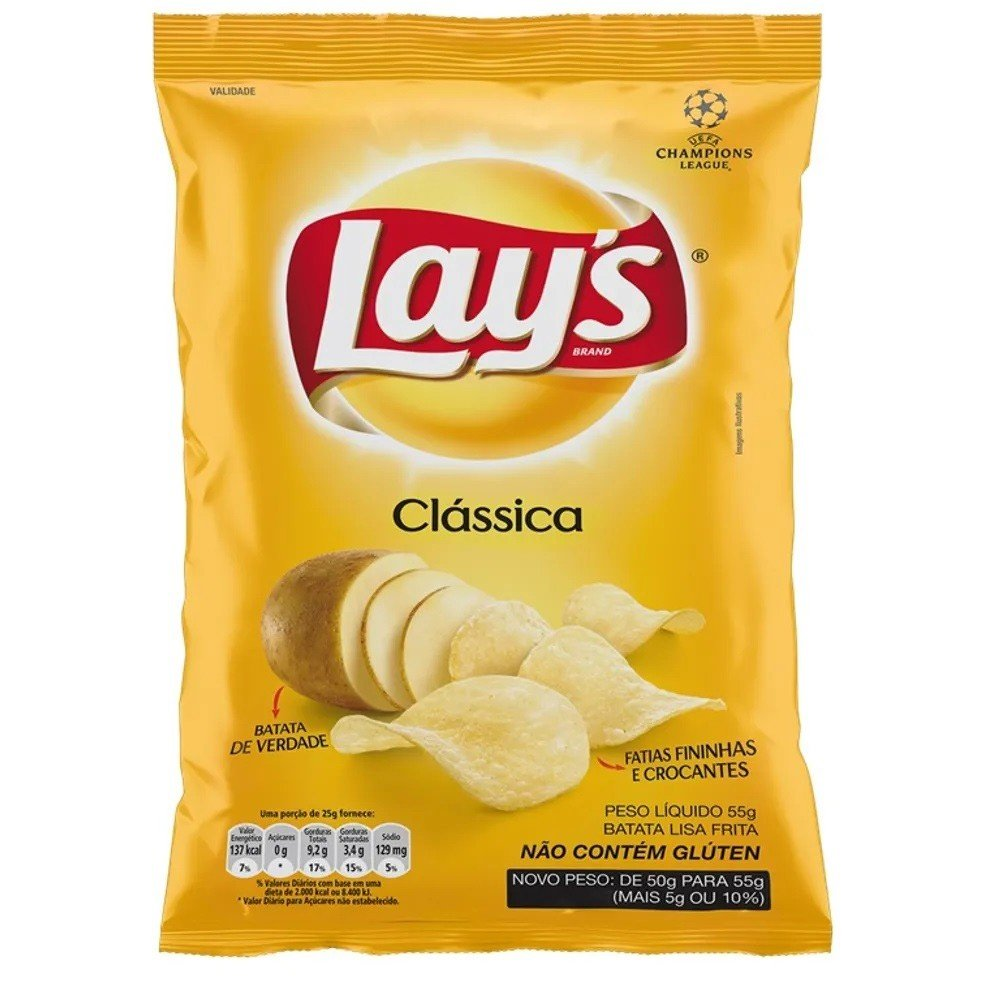 Batata Lays Clássica 70g