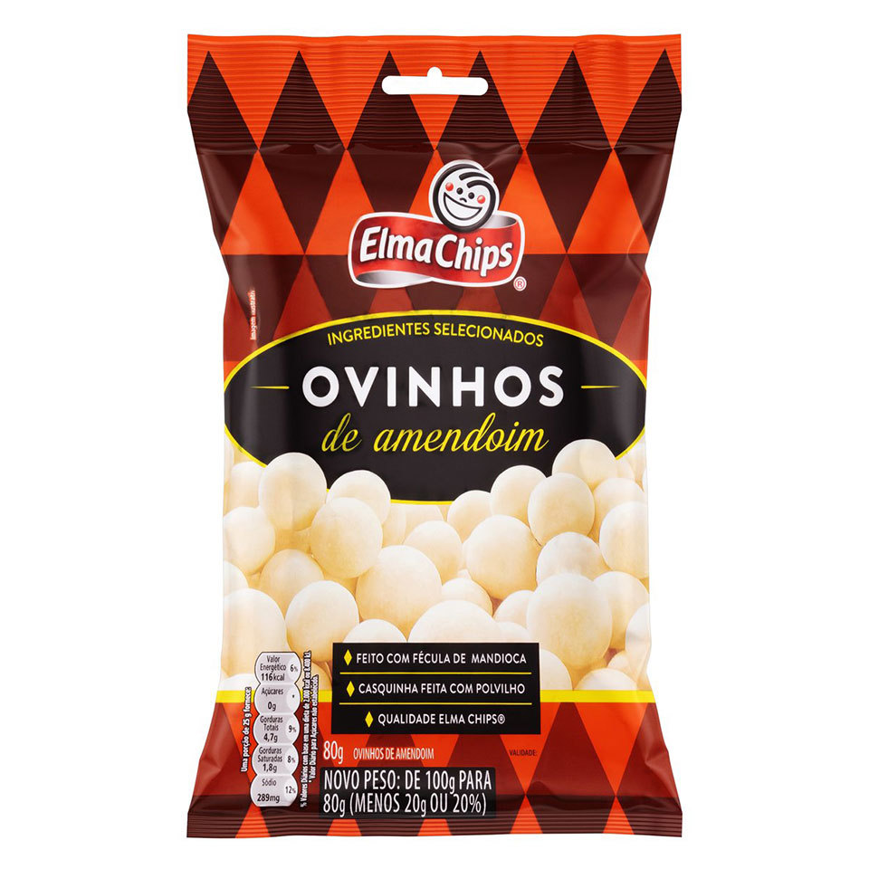 Ovinho de Amendoim 65g