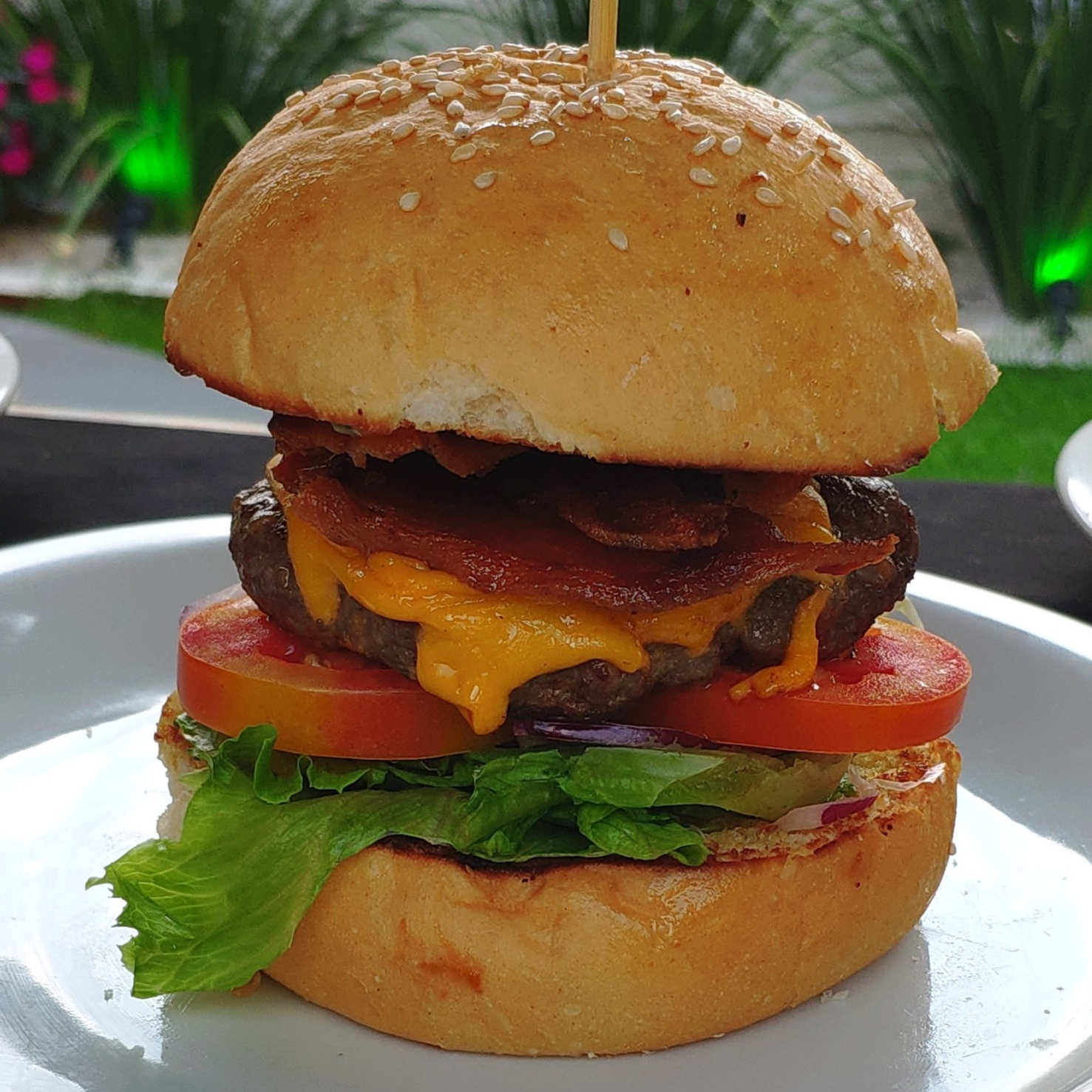 2 Bacon Cheese Burguer + Refrigerante 1 L.