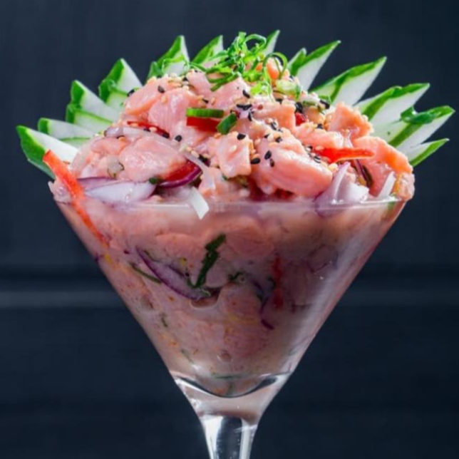 Ceviche Salmão